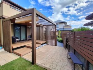 松戸市 O様 ホームヤードルーフ撮影しました