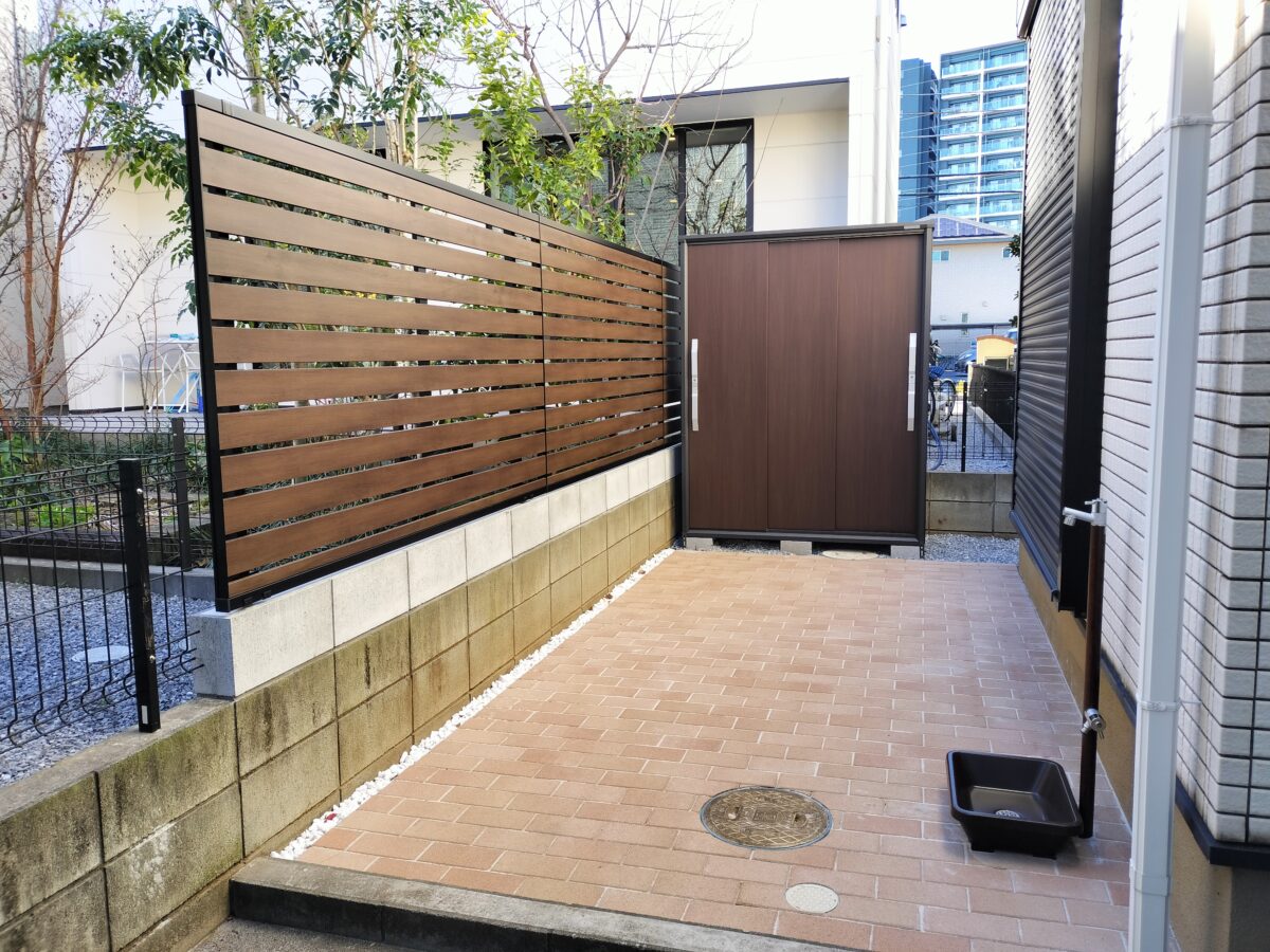 松戸市 T様 庭工事 施工後